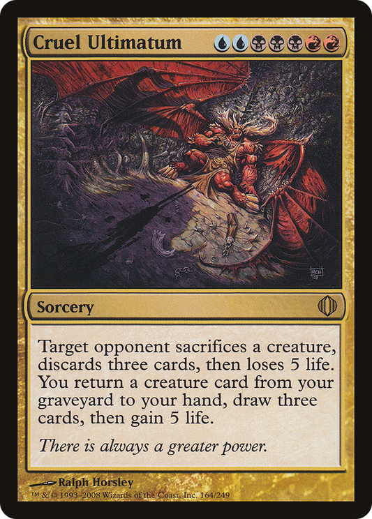 Cruel Ultimatum (ALA-164) (Foil)