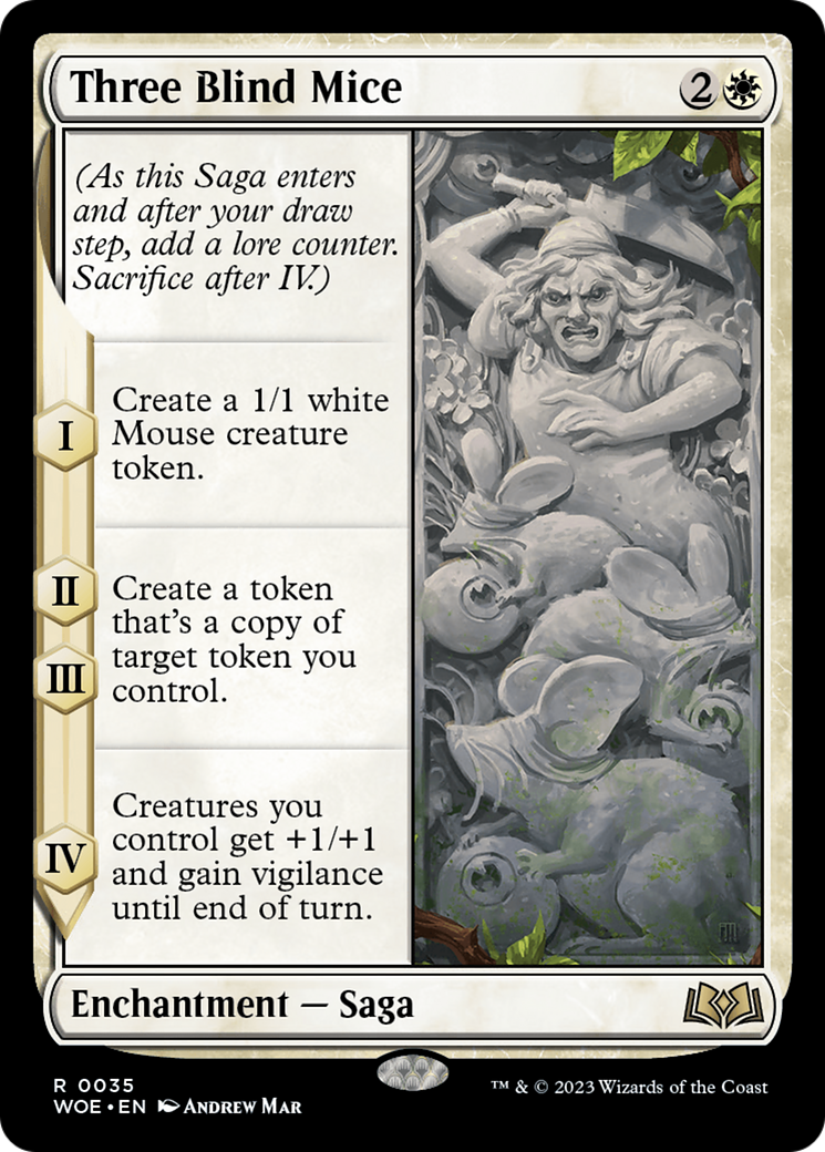 Three Blind Mice (WOE-035) (Foil)