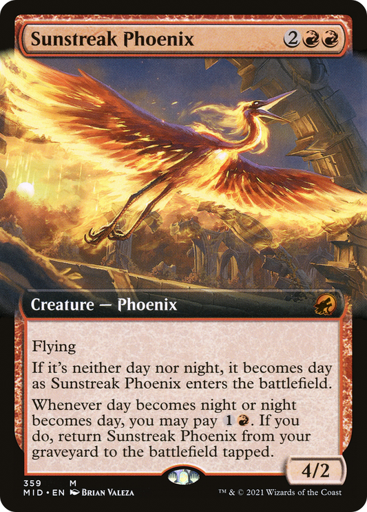 Sunstreak Phoenix (MID-359) (Extended Art) (Foil)