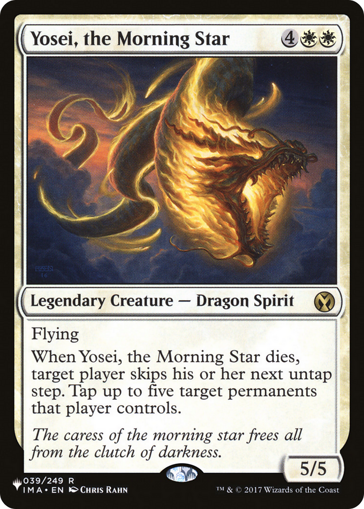 Yosei, the Morning Star (LIST-IMA-39)