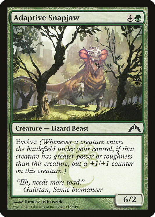 Adaptive Snapjaw (GTC-113) (Foil)