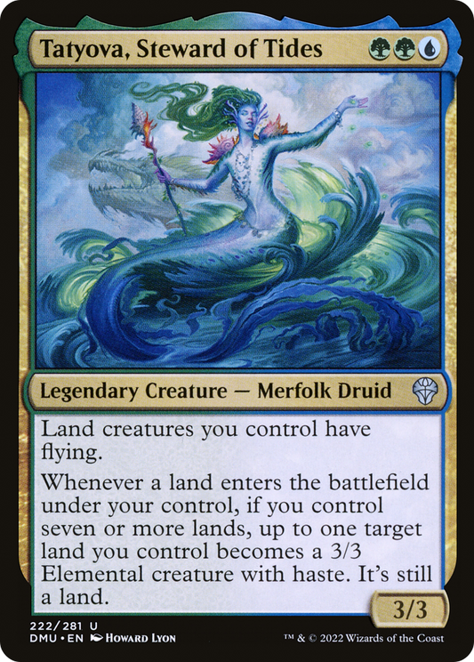 Tatyova, Steward of Tides (DMU-222) (Foil)