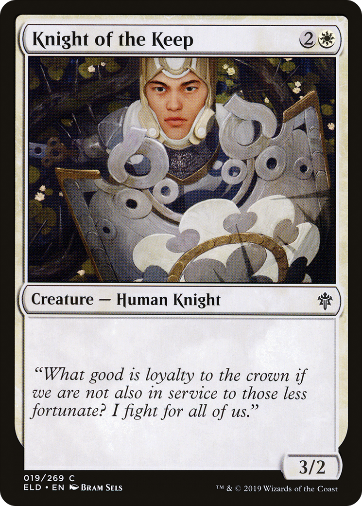 Knight of the Keep (ELD-019) (Foil)