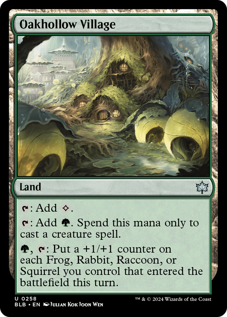 Oakhollow Village (BLB-258) (Foil)