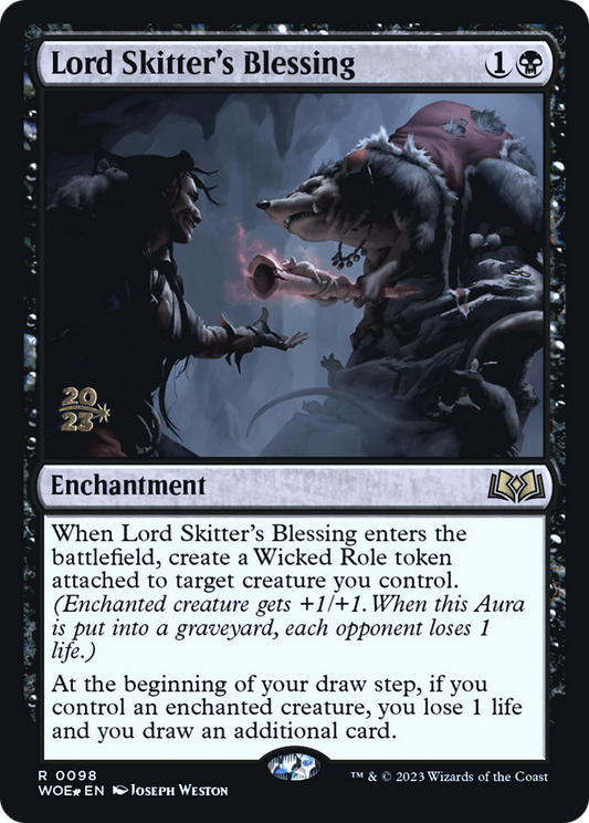 Lord Skitter's Blessing (PRE-98S) (Foil)