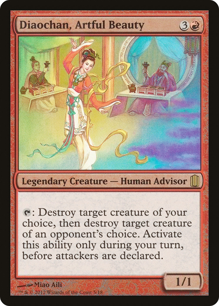Diaochan, Artful Beauty (CM1-005) (Foil)
