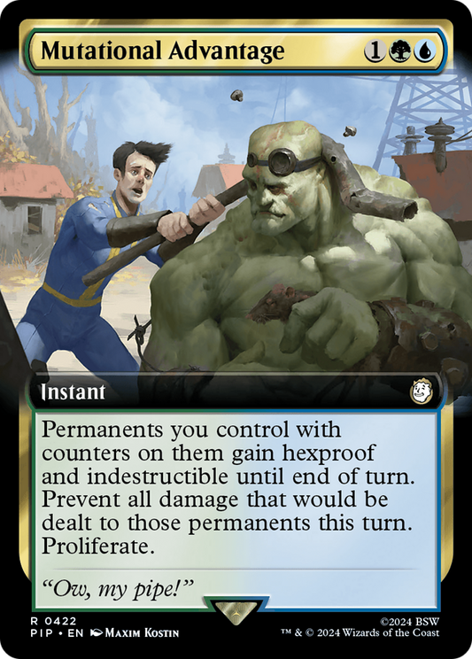 Mutational Advantage (PIP-422) (Extended Art) (Foil)