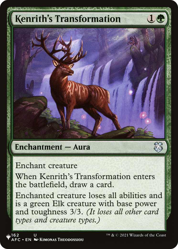 Kenrith's Transformation (LIST-AFC-162)