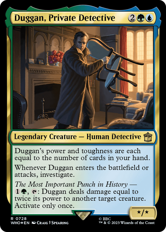 Duggan, Private Detective (WHO-728) (Surge Foil)