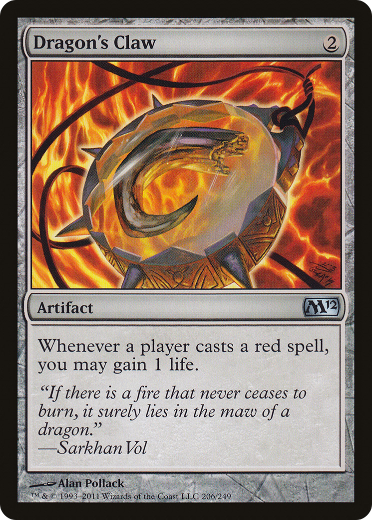 Dragon's Claw (M12-206) (Foil)