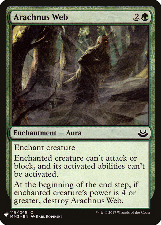 Arachnus Web (LIST-MM3-118)