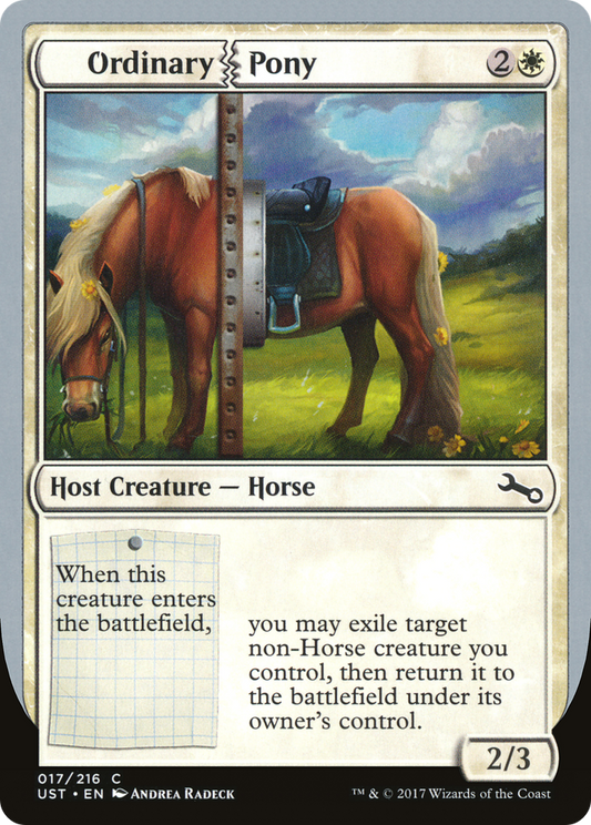 Ordinary Pony (UST-017)