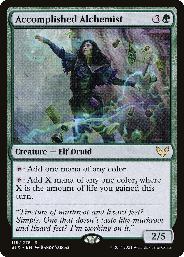 Accomplished Alchemist (STX-119) (Foil)