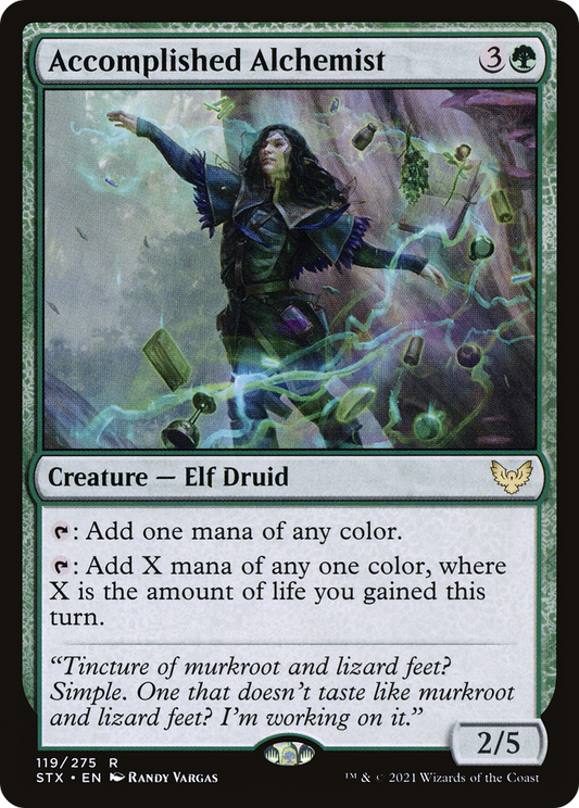 Accomplished Alchemist (STX-119) (Foil)