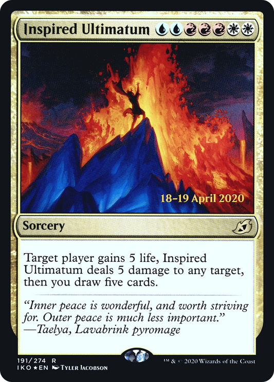 Inspired Ultimatum (PRE-191S) (Foil)