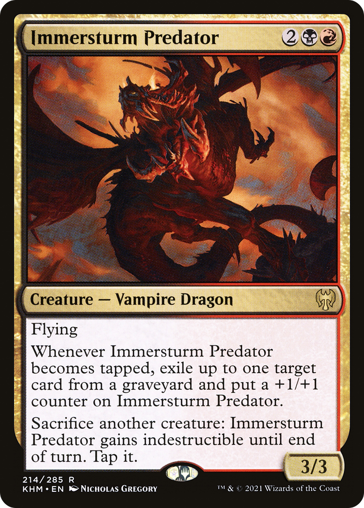 Immersturm Predator (KHM-214) (Foil)