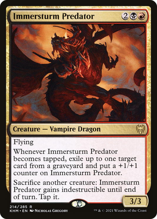 Immersturm Predator (KHM-214) (Foil)