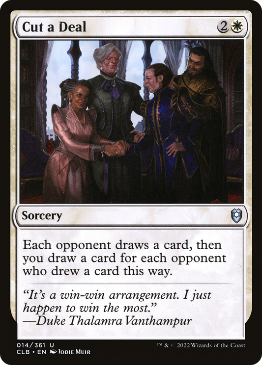 Cut a Deal (CLB-014) (Foil)
