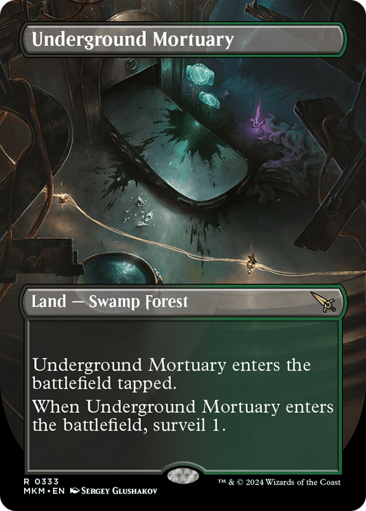 Underground Mortuary (MKM-333) (Borderless) (Foil)