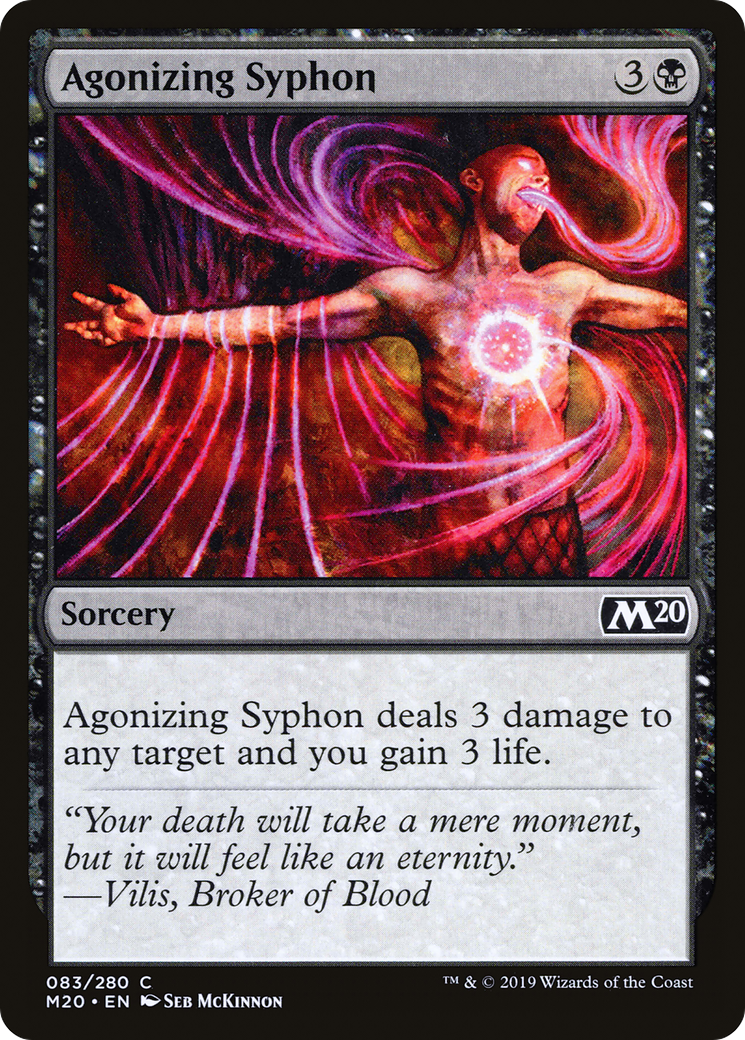 Agonizing Syphon (M20-083) (Foil)