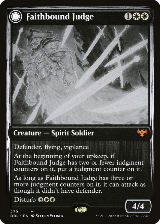 Faithbound Judge // Sinner's Judgment (DBL-279) (Foil)