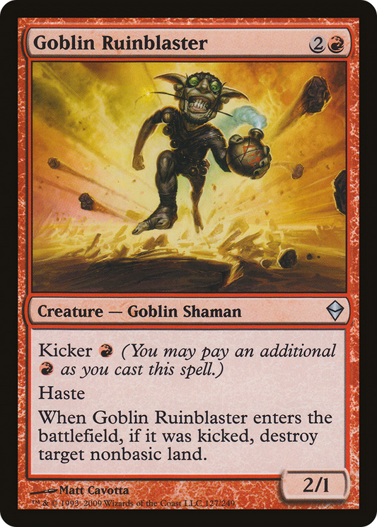 Goblin Ruinblaster (ZEN-127) (Foil)