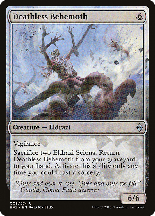 Deathless Behemoth (BFZ-005)