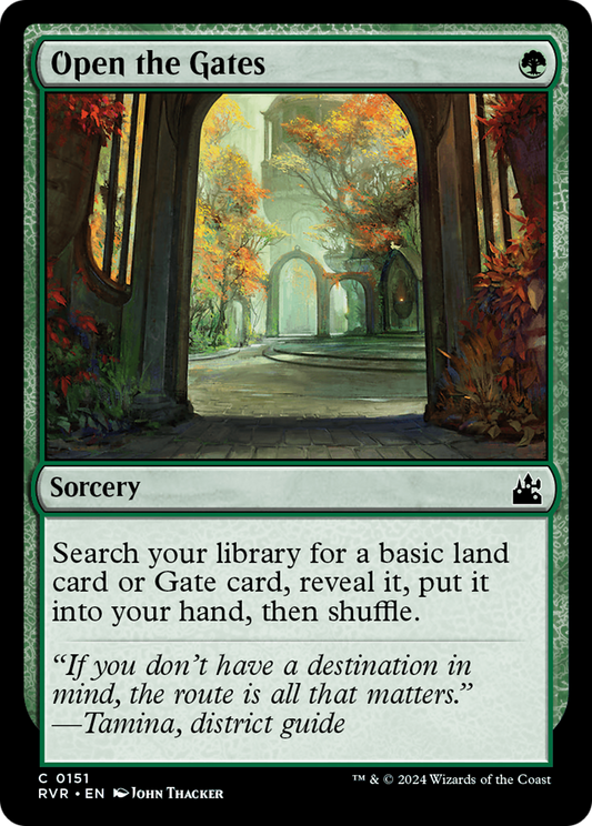 Open the Gates (RVR-151)