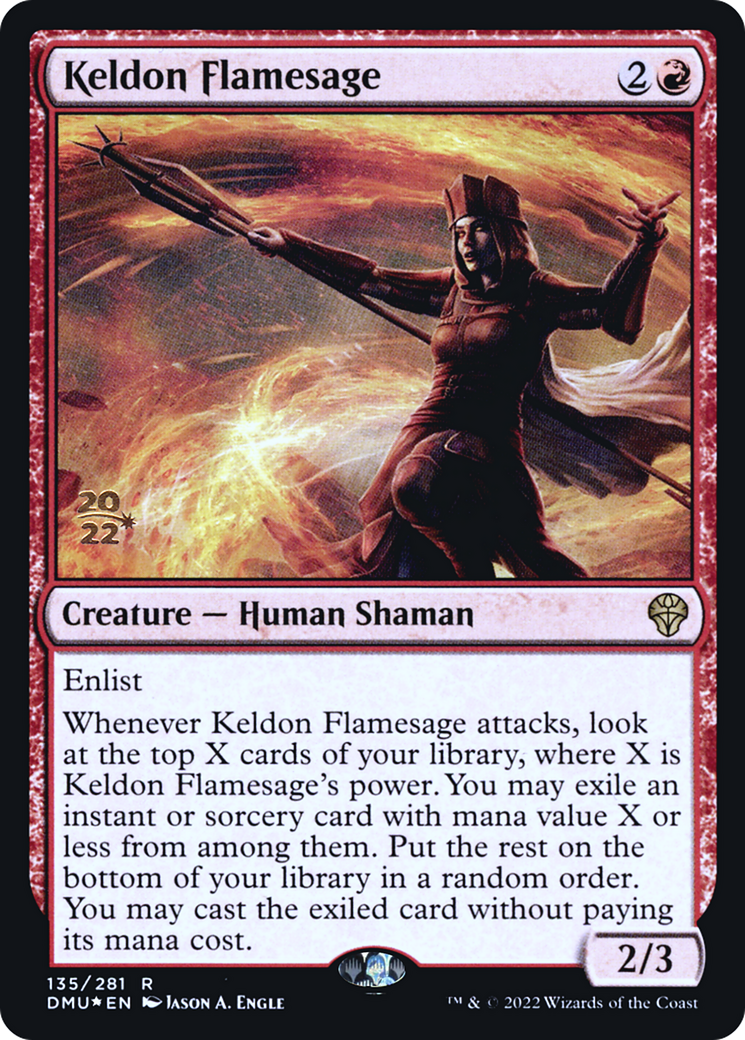 Keldon Flamesage (PRE-135S) (Foil)