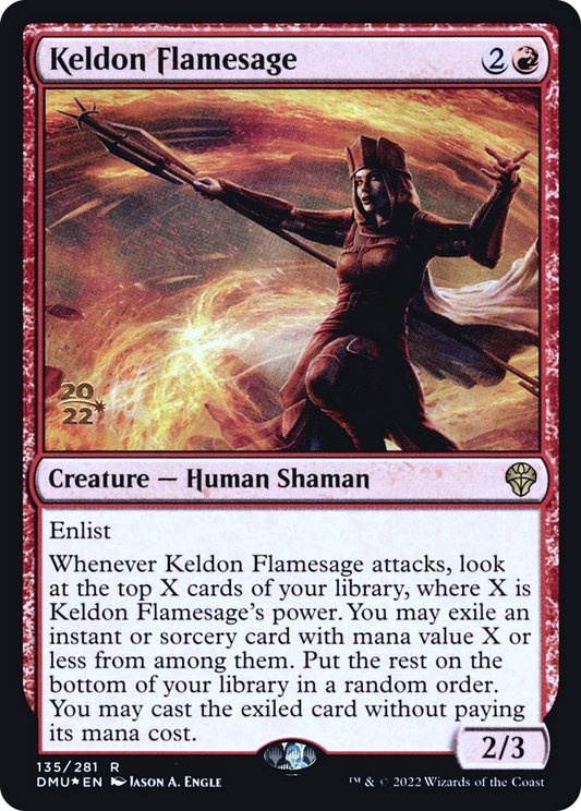 Keldon Flamesage (PRE-135S) (Foil)