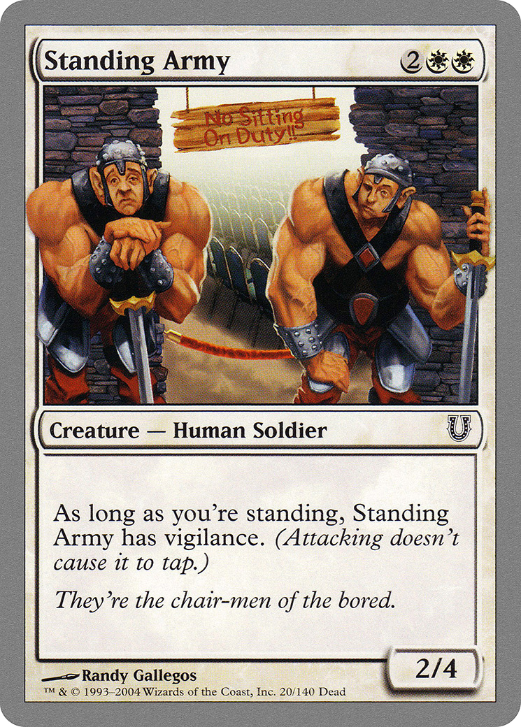 Standing Army (UNH-020)