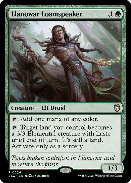 Llanowar Loamspeaker (BLC-228)