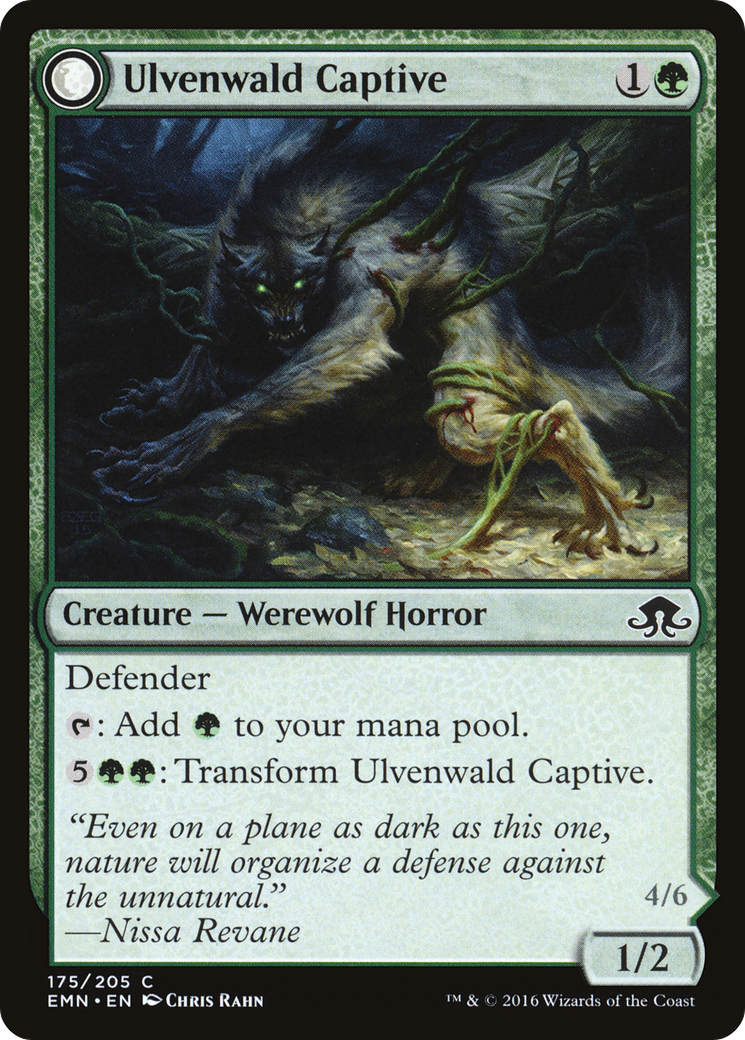 Ulvenwald Captive // Ulvenwald Abomination (EMN-175) (Foil)