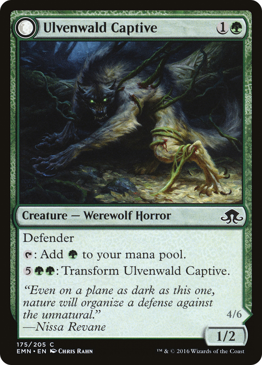 Ulvenwald Captive // Ulvenwald Abomination (EMN-175) (Foil)