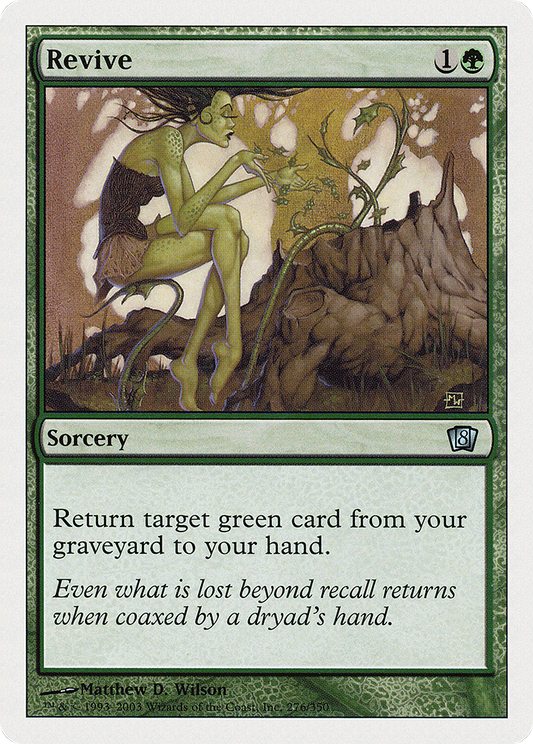 Revive (8ED-276★) (Foil)