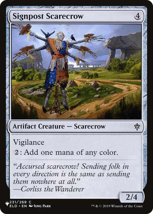 Signpost Scarecrow (LIST-ELD-231)
