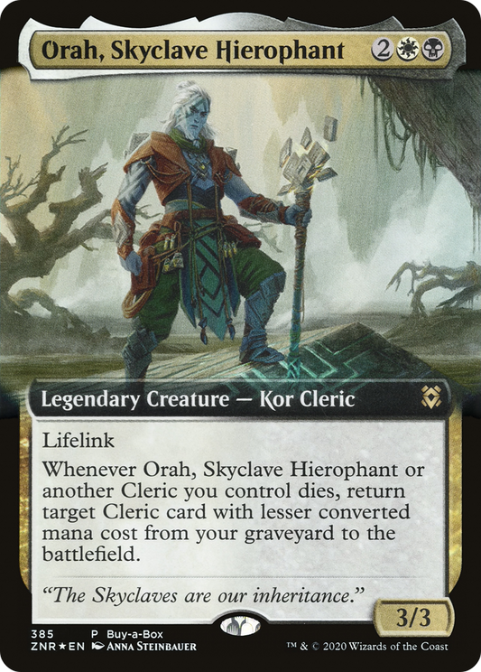 Orah, Skyclave Hierophant (BABP-385) (Extended Art) (Foil)