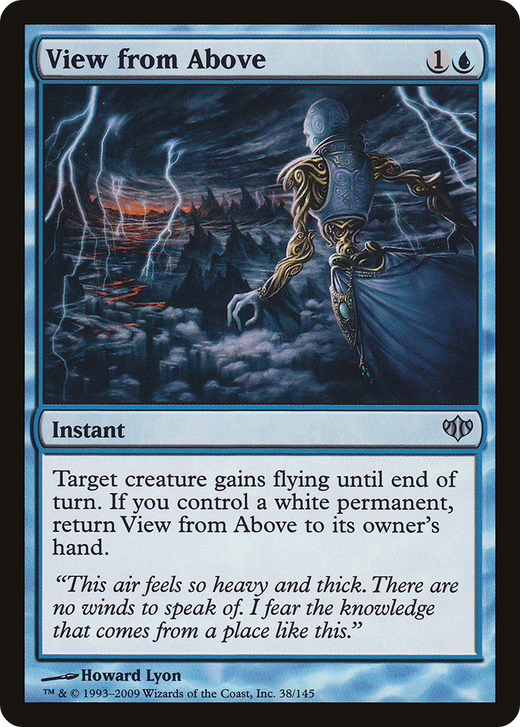 View from Above (CON-038) (Foil)