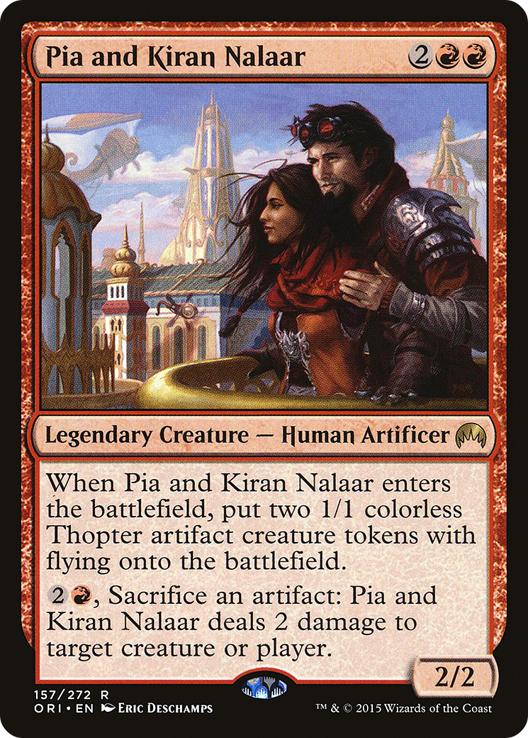 Pia and Kiran Nalaar (ORI-157) (Foil)