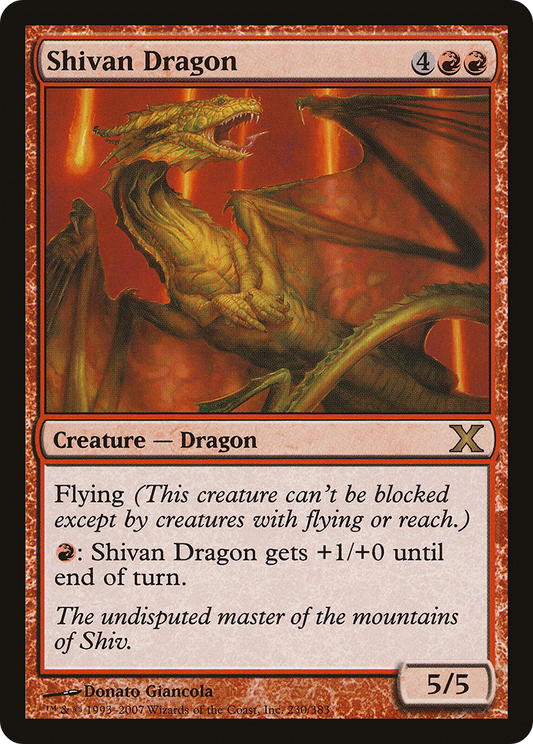 Shivan Dragon (10E-230)