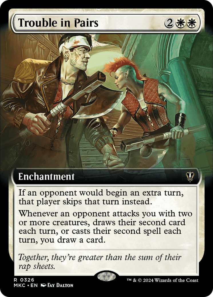 Trouble in Pairs (MKC-326) (Extended Art)