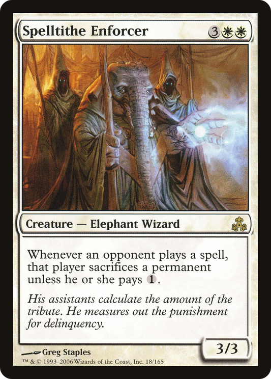 Spelltithe Enforcer (GPT-018) (Foil)