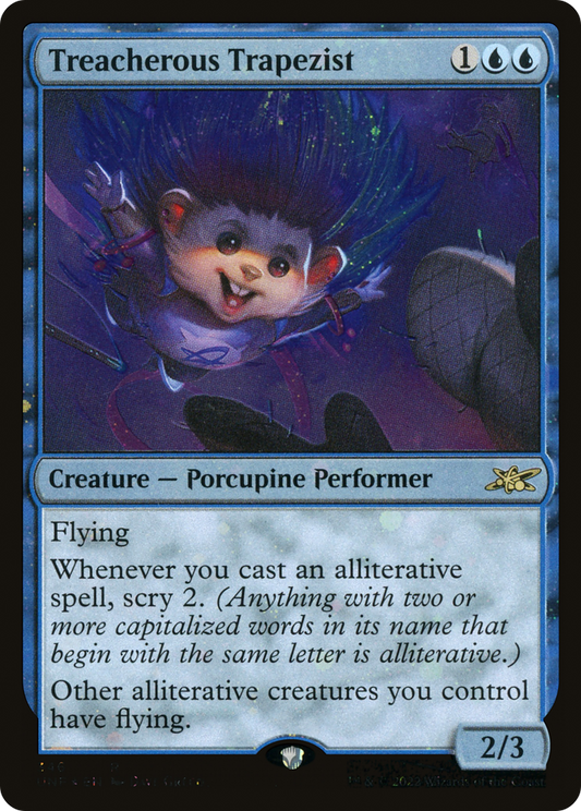 Treacherous Trapezist (UNF-346) (Galaxy Foil)
