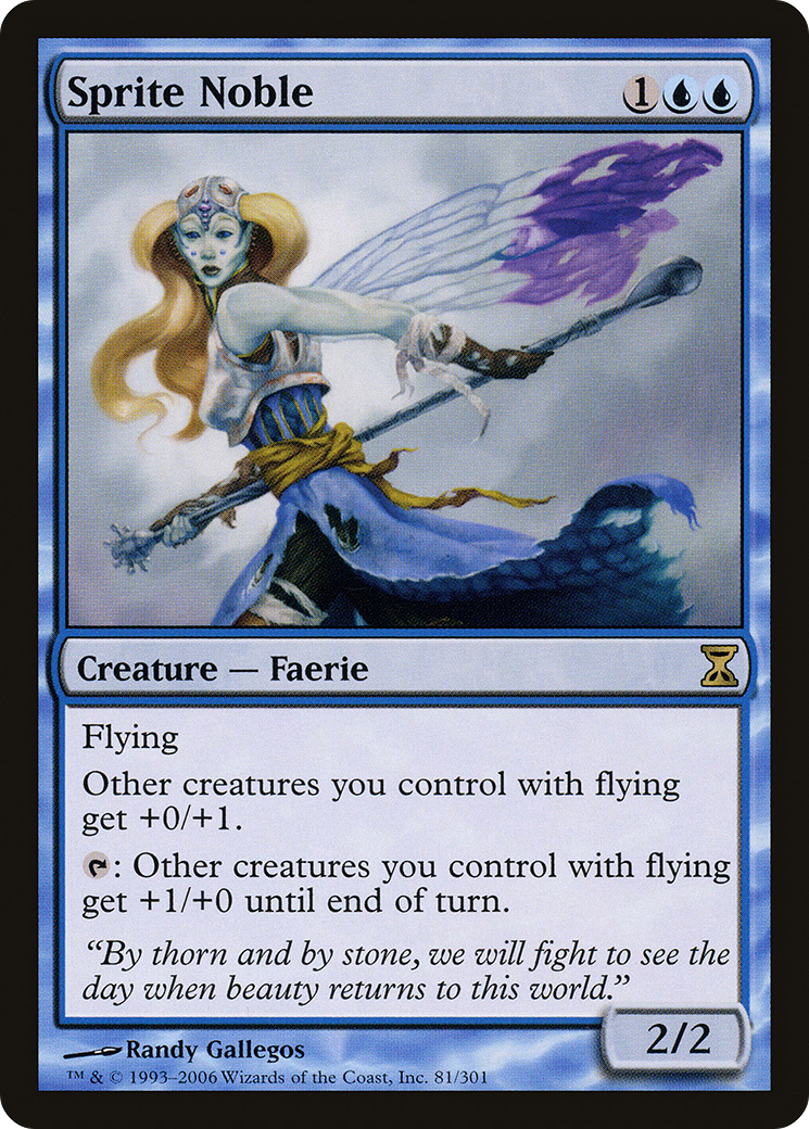 Sprite Noble (TSP-081) (Foil)