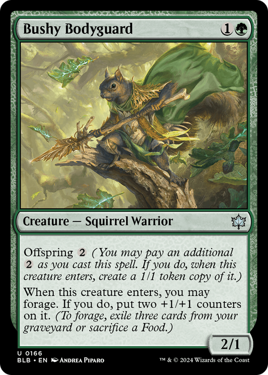 Bushy Bodyguard (BLB-166)