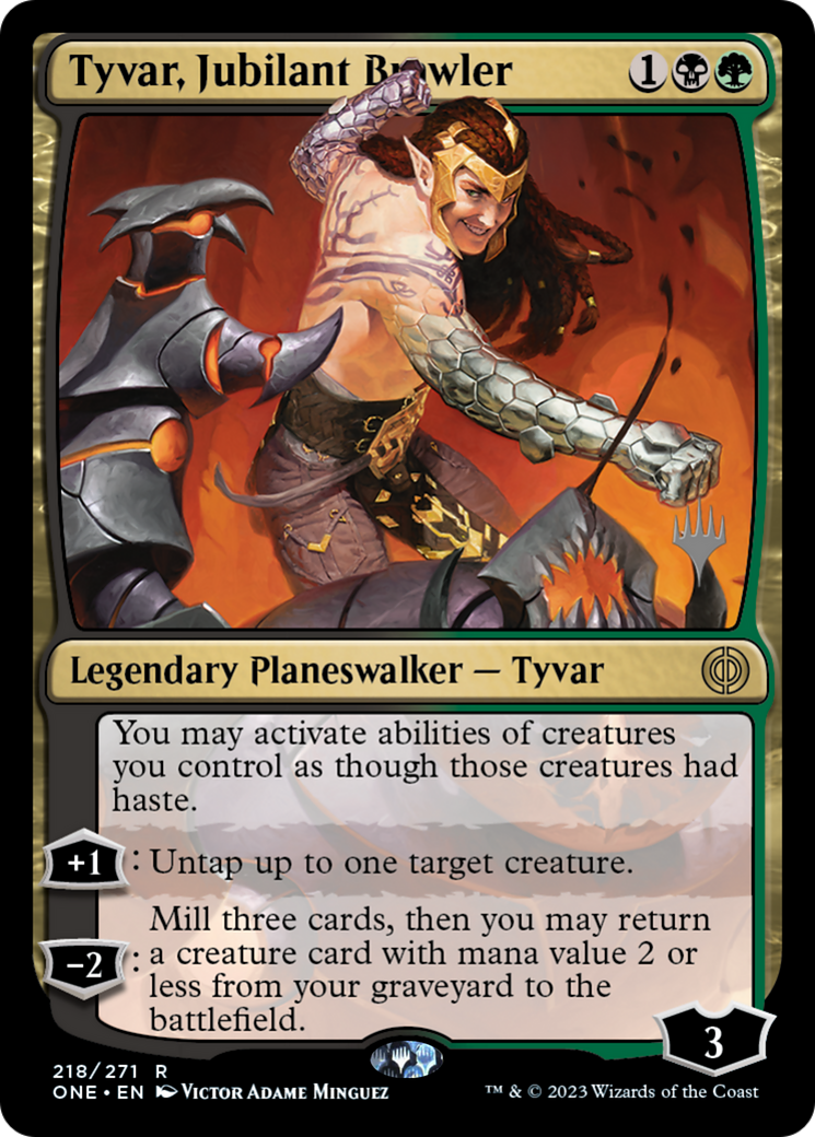 Tyvar, Jubilant Brawler (PPONE-218P)
