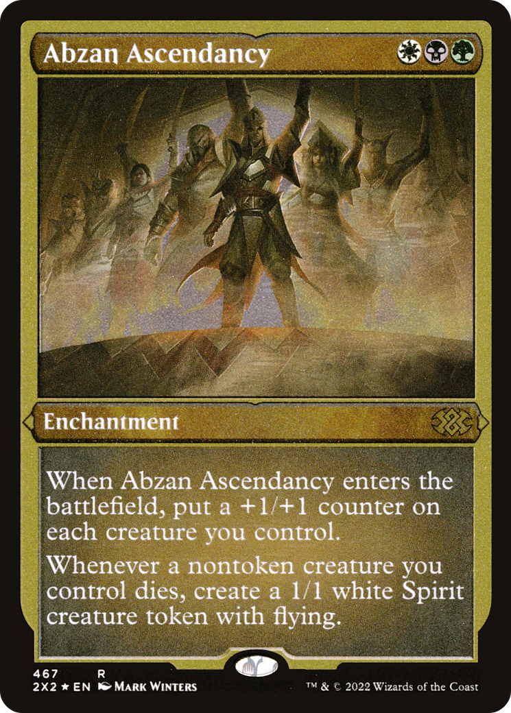 Abzan Ascendancy (2X2-467) (Etched Foil)
