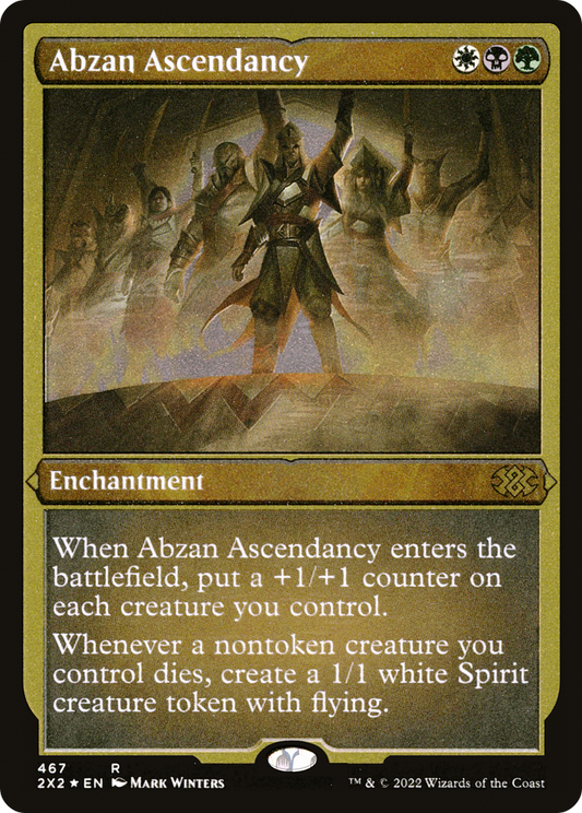Abzan Ascendancy (2X2-467) (Etched Foil)