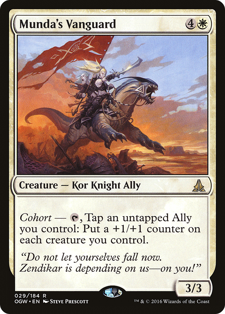 Munda's Vanguard (OGW-029) (Foil)