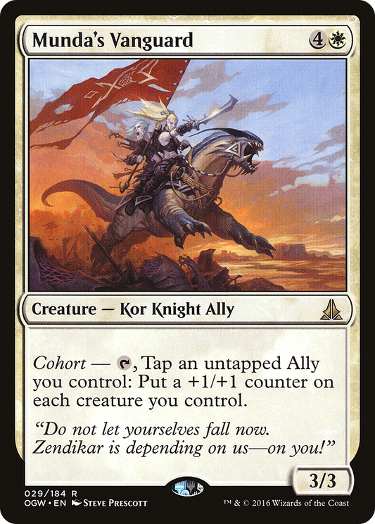 Munda's Vanguard (OGW-029) (Foil)